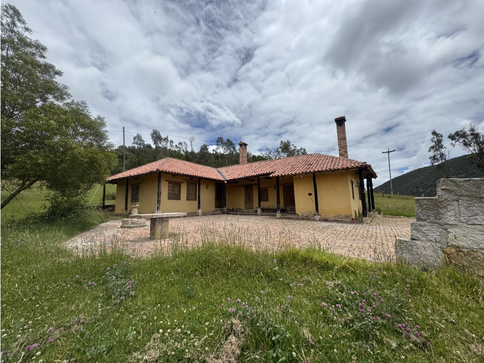 VENDO FINCA EN limites SUESCA - NEMOCON 40 HA 1200 MILLONES - 5