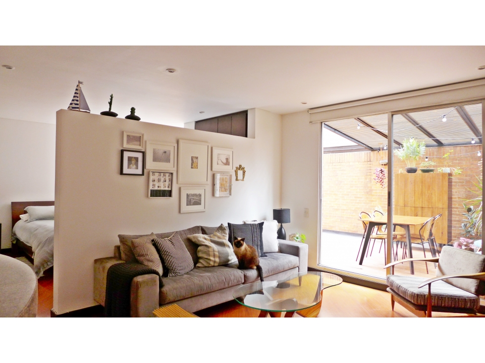 ARRIENDO APARTAESTUDIO Amoblado - CHICO NORTE III -TERRAZA 43M2+20M2 — foto 6