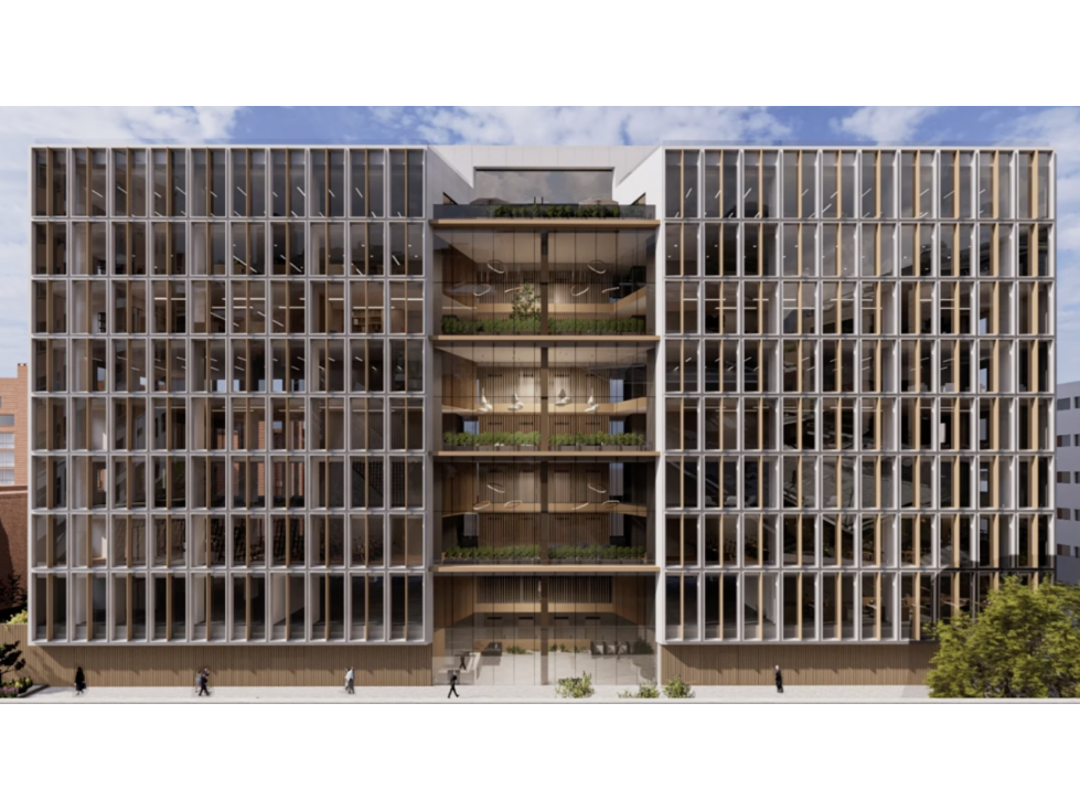 OFICINA CHICO 1.228 M2 ESTRENAR OBRA GRIS CON TERRAZA DE 79 MT2