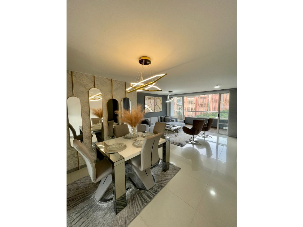 Amoblado Espectacular Apartamento los balsos - Medellin