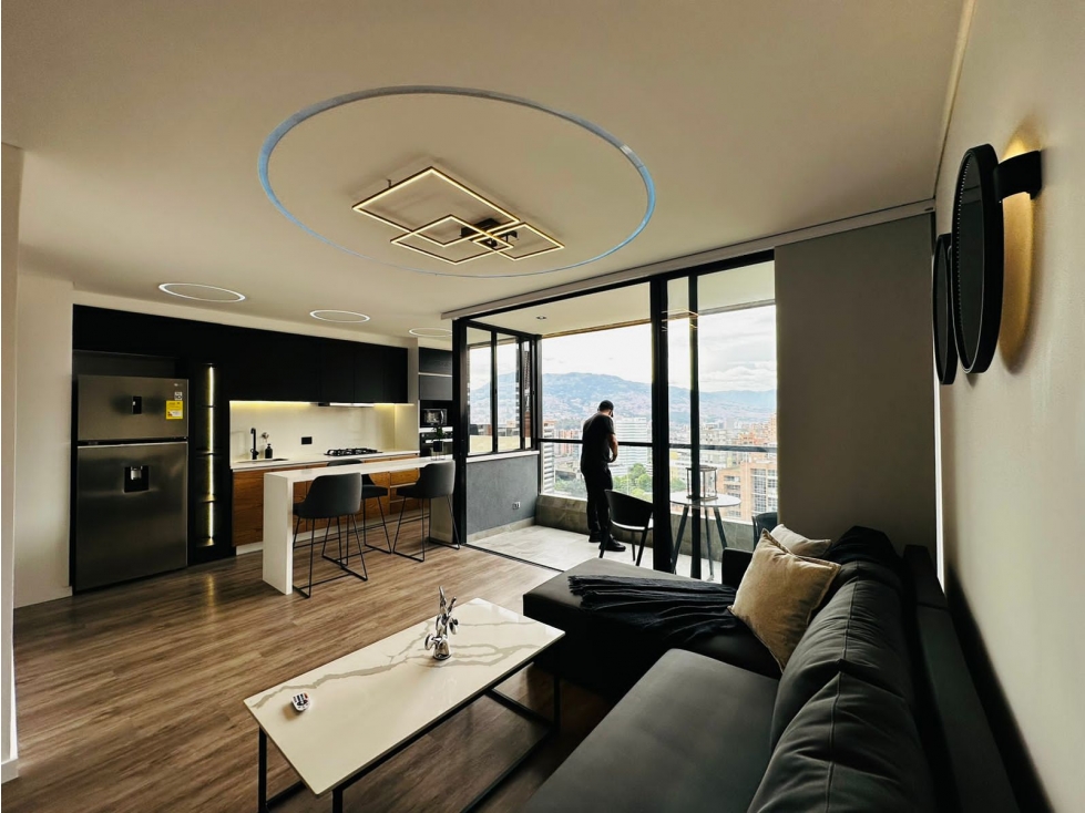 Amoblado Hermoso Apartamento de Lujo Poblado - Medellín — foto 4