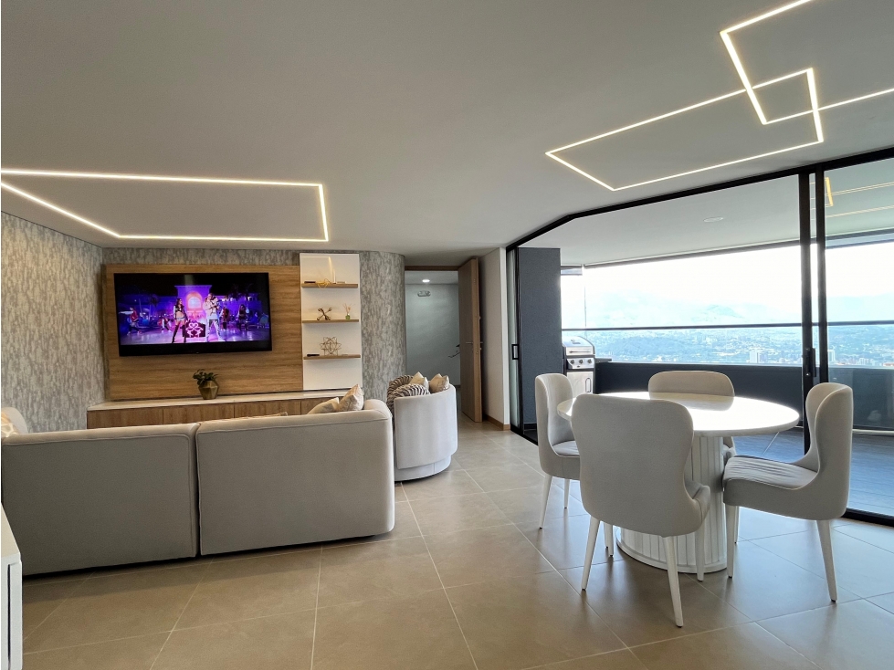 Amoblado Increíble Apartamento de Lujo Palmas - Medellín. — foto 3