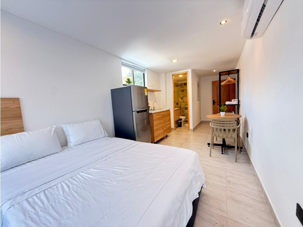 Amoblado HERMOSO Estudio tipo loft Laureles — foto 5