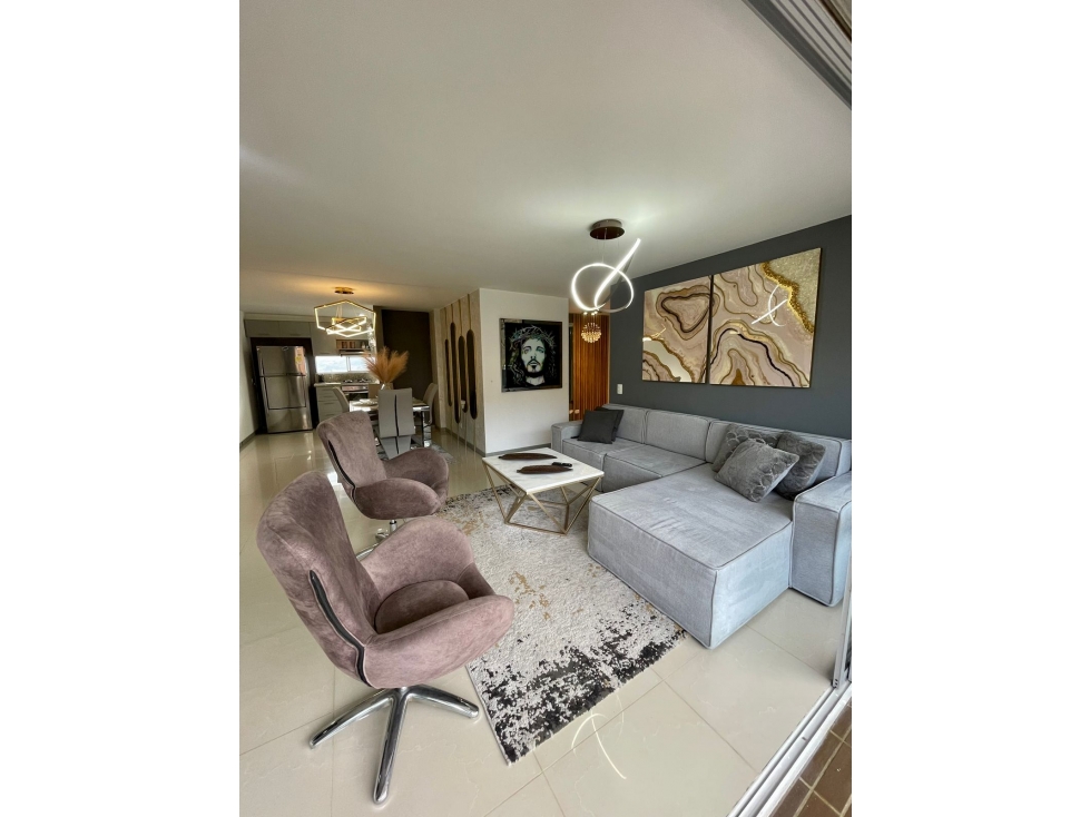 Amoblado Espectacular Apartamento los balsos - Medellin — foto 6