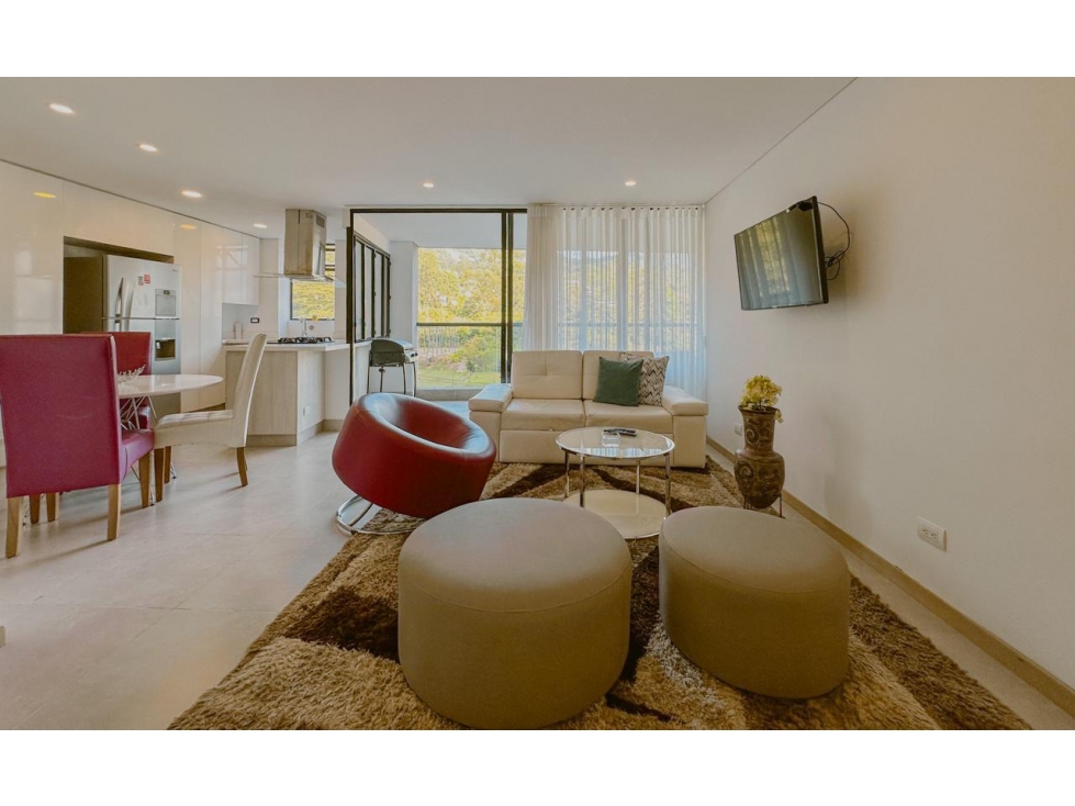 Amoblado MODERNO Apartamento Loma de las Brujas - Envigado