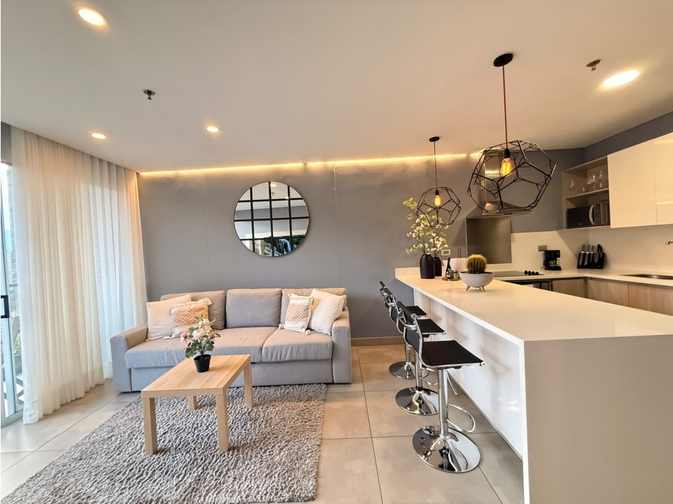 Amoblado HERMOSO Apartamento cerca a Provenza y Tesoro — foto 4