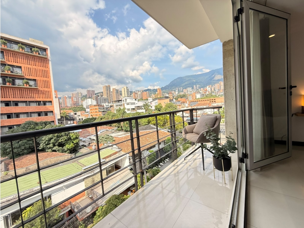 Amoblado HERMOSO Apartamento a 2 cuadras del parque Poblado — foto 2