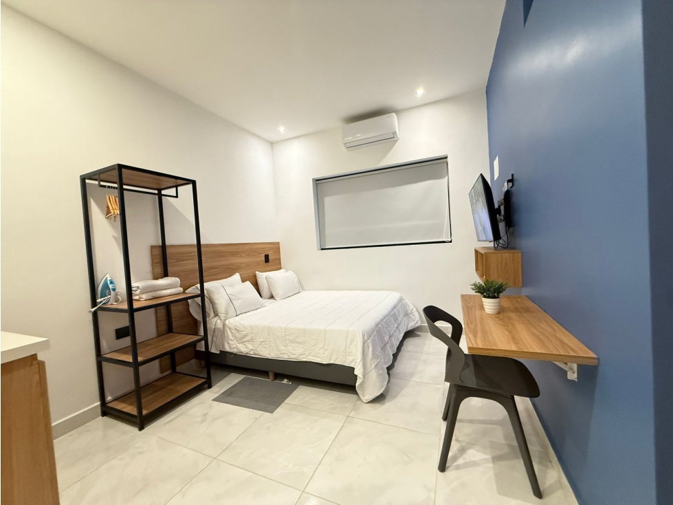 Amoblado HERMOSO estudio tipo loft Laureles — foto 5