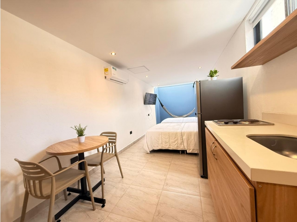 Amoblado HERMOSO Estudio tipo loft Laureles — foto 4