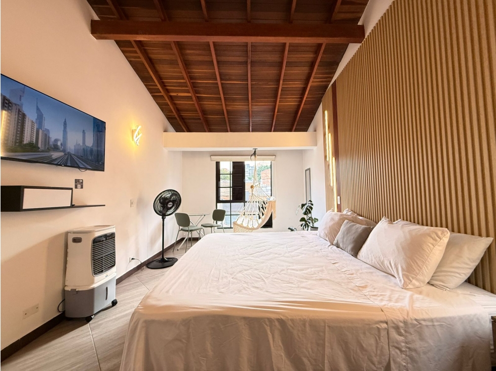 Amoblado HERMOSO estudio tipo Loft Lauréles Estadio — foto 3