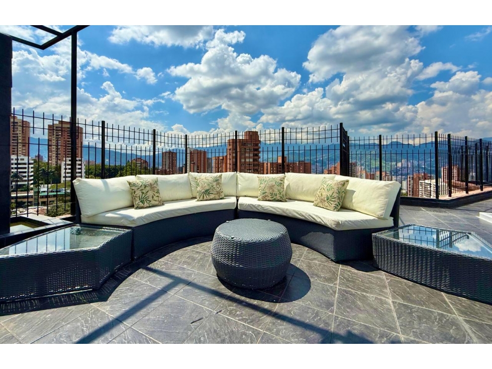 Amoblado ESPECTACULAR Pent-house en el Poblado