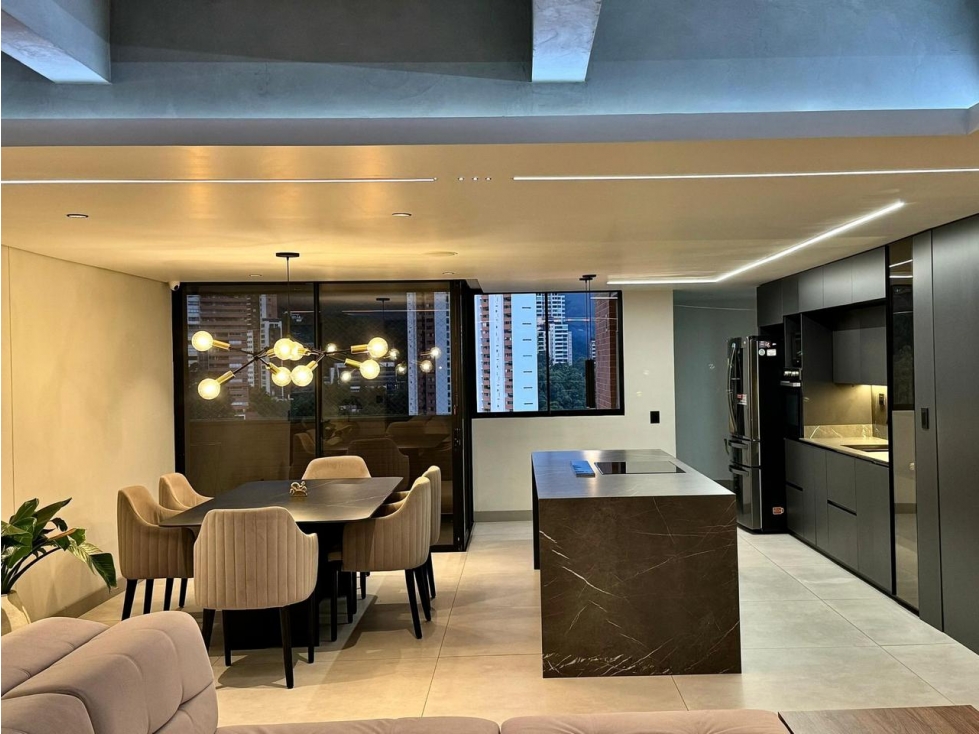 Amoblado HERMOSO Apartamento de lujo la Calera Poblado — foto 6