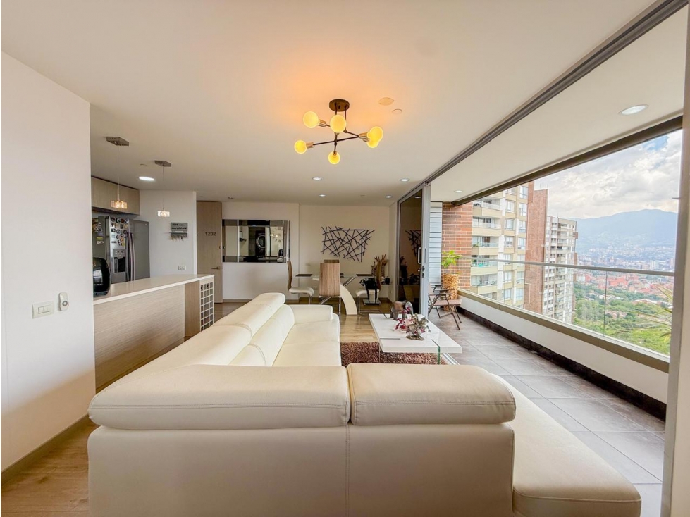 Amoblado ESPECTACULAR Apartamento Loma del Esmeraldal - Envigado — foto 2