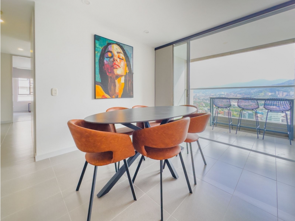 Amoblado HERMOSO Apartamento Poblado cerca mall palmagrande — foto 2