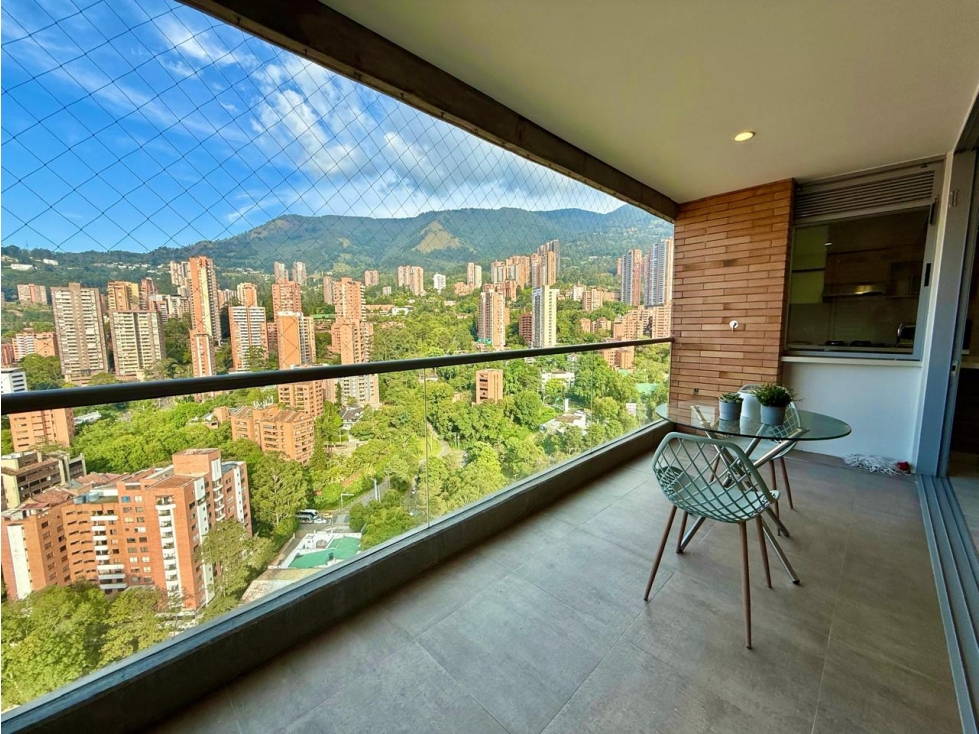 Amoblado HERMOSO Apartamento piso 31 Provenza - Poblado — foto 3