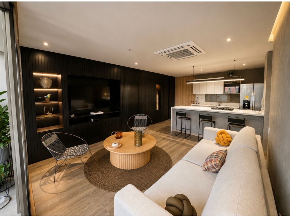 Amoblado Apartamento de lujo Poblado — foto 3