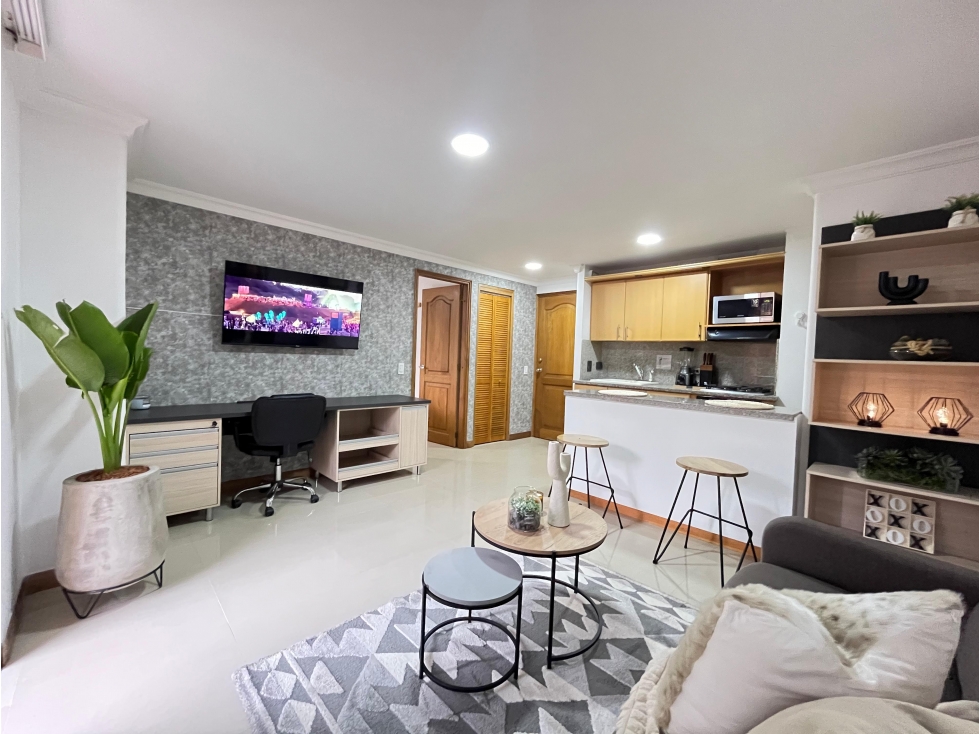 Amoblado Espectacular Apartaestudio Laureles - Medellín. — foto 4