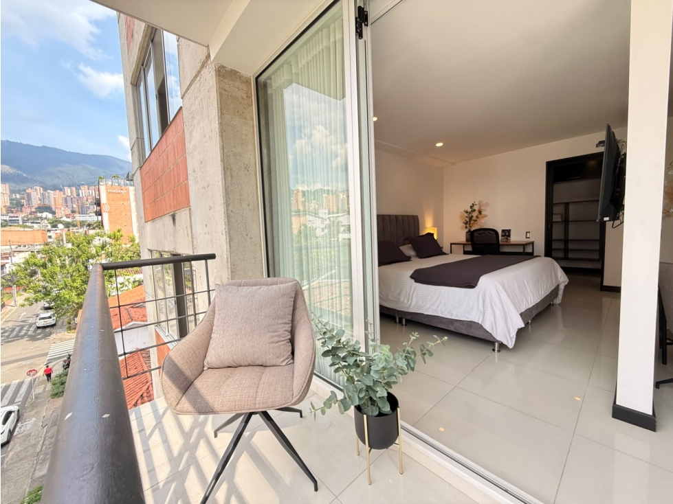 Amoblado HERMOSO Apartamento a 2 cuadras del parque Poblado — foto 3