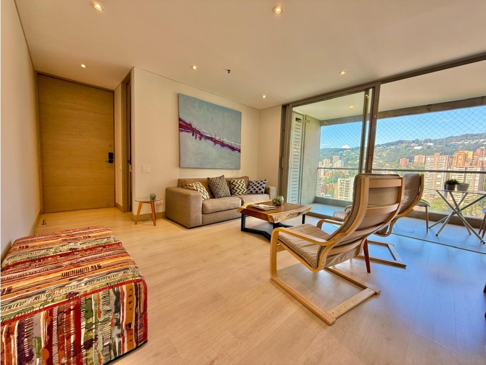 Amoblado HERMOSO Apartamento piso 31 Provenza - Poblado — foto 2