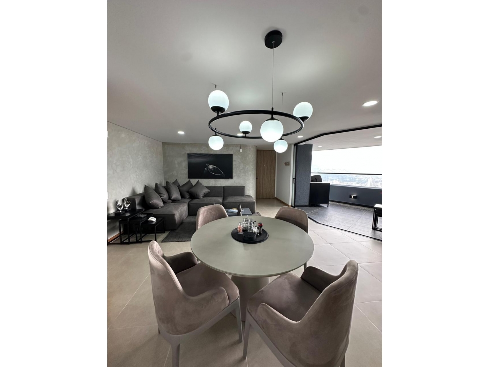 Amoblado ESPECTACULAR Apartamento piso 26 Las Palmas — foto 2