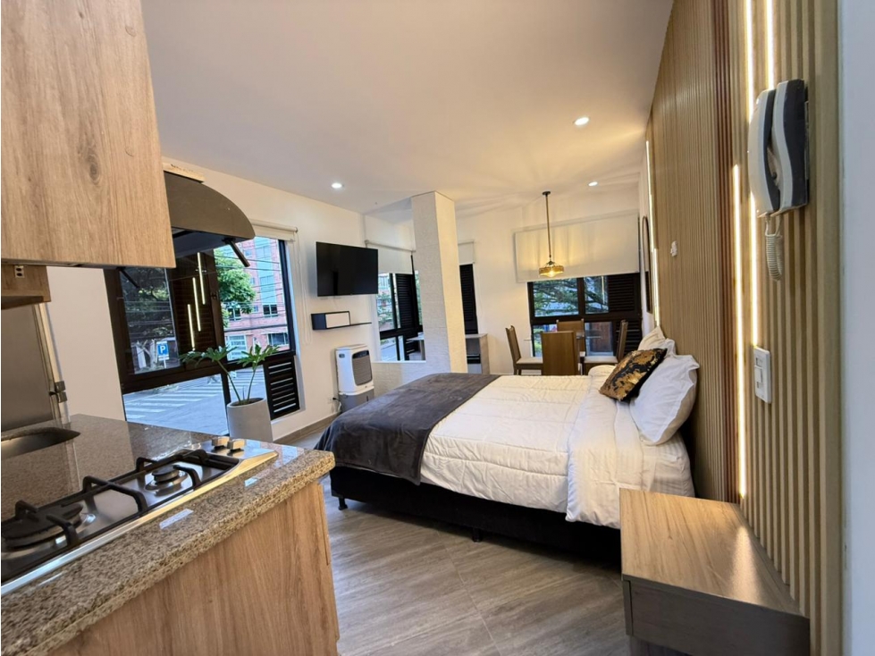 Amoblado HERMOSO Estudio Tipo Loft Laureles cerca la 70 — foto 6