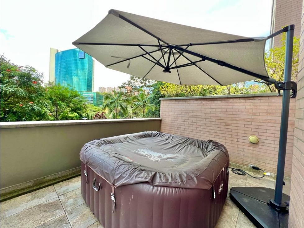 Amoblado Espectacular Apartamento en Milla de Oro-Medellin — foto 5