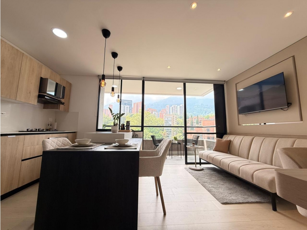 Amoblado HERMOSO Apartamento Poblado sector Tesoro — foto 6