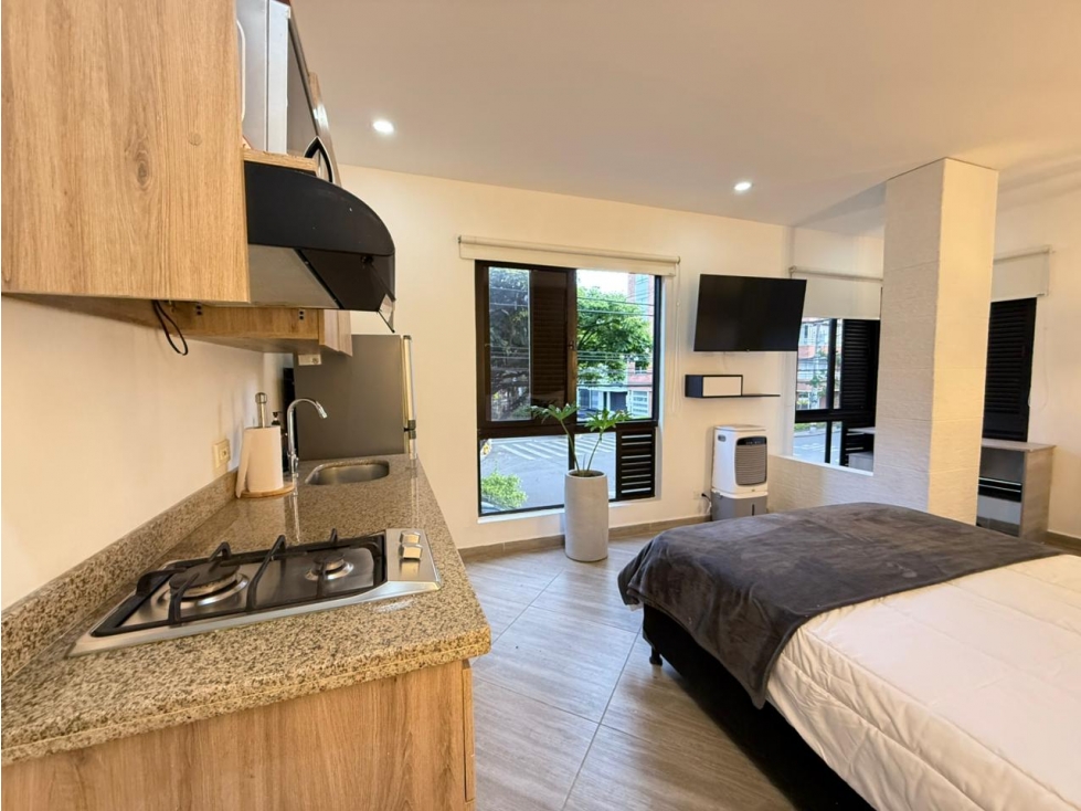 Amoblado HERMOSO Estudio Tipo Loft Laureles cerca la 70 — foto 2