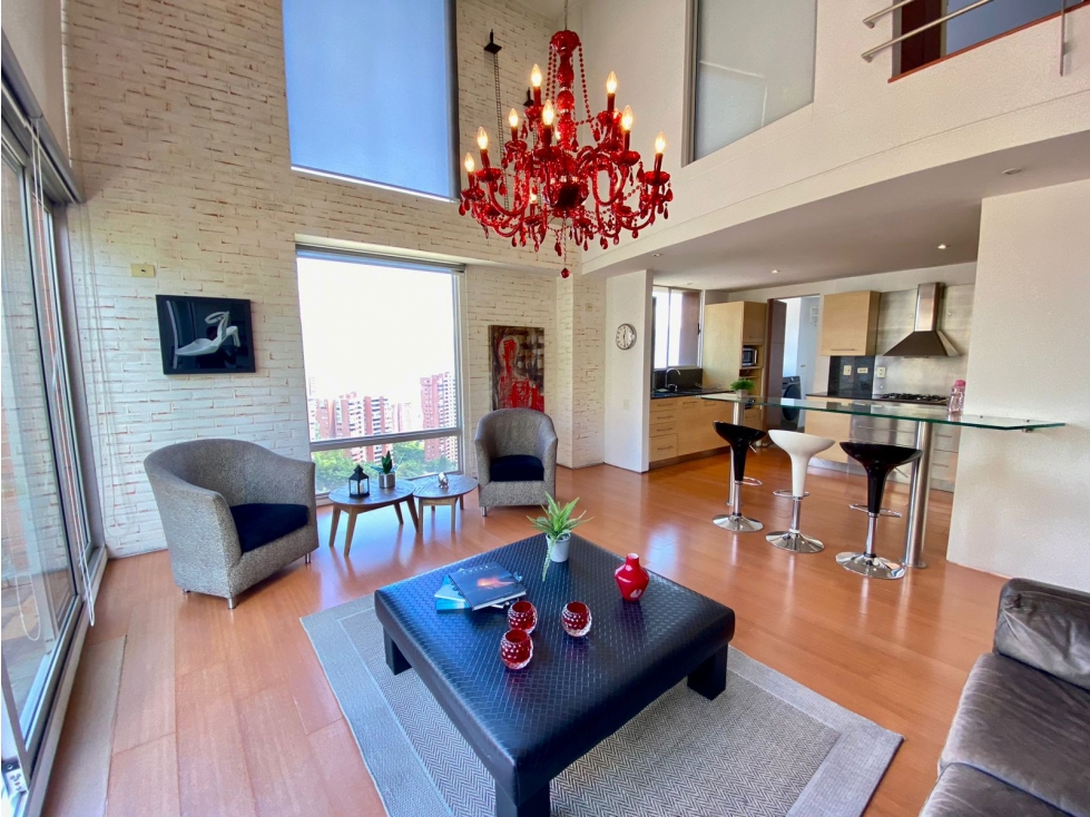 Amoblado Hermoso apartamento duplex tesoro-medellin