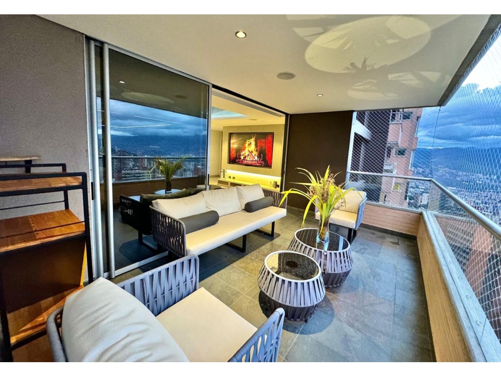 Amoblado HERMOSO Apartamento de lujo la Calera Poblado — foto 4