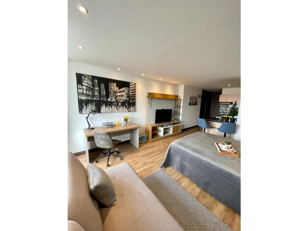 Amoblado Hermoso apartamento piso 19 poblado - Medellín. — foto 5