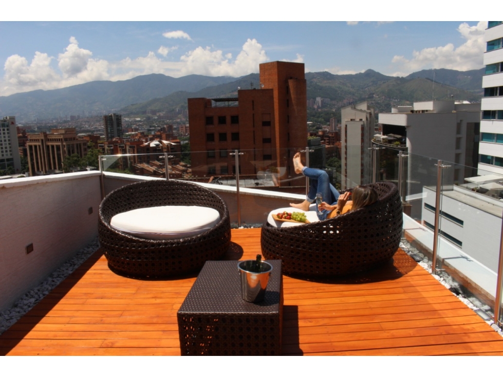 Amoblado Espectacular Duplex PH Poblado- precio por día. — foto 2