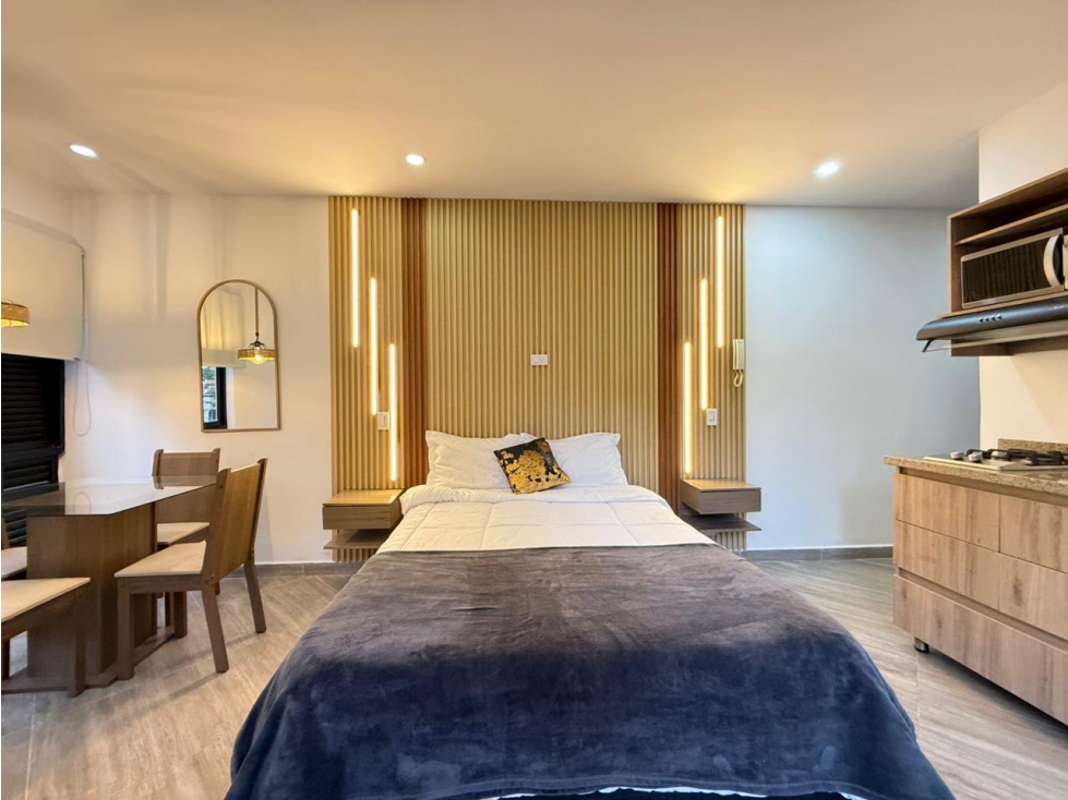 Amoblado HERMOSO Estudio Tipo Loft Laureles cerca la 70 — foto 4