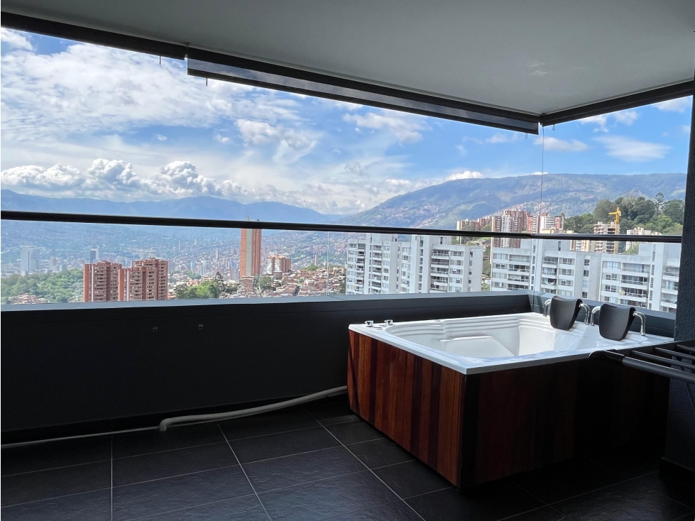 Amoblado Increíble Apartamento de Lujo Palmas - Medellín. — foto 4