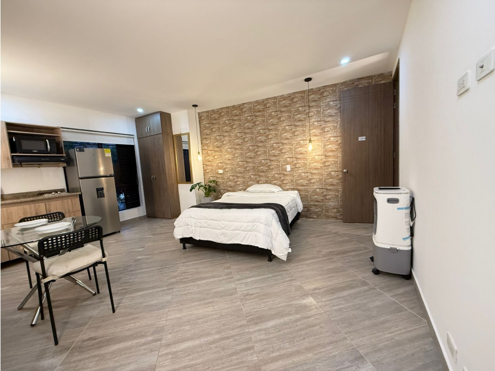 Amoblado ESPECTACULAR Apartaestudio tipo loft Laureles Estadio — foto 6