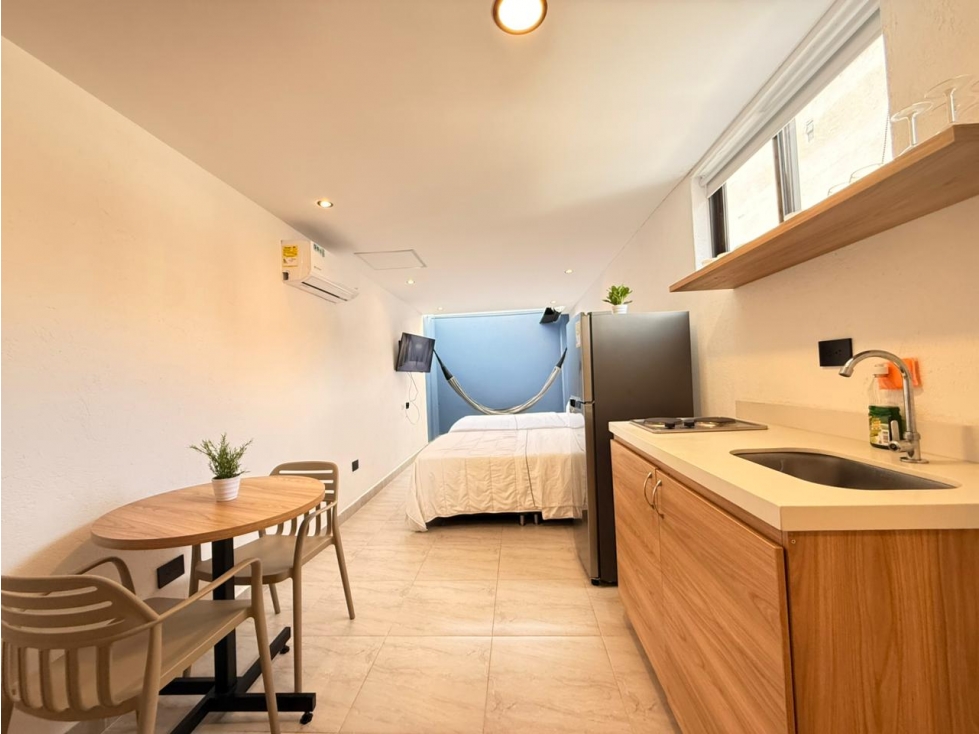 Amoblado HERMOSO Estudio tipo loft Laureles — foto 6