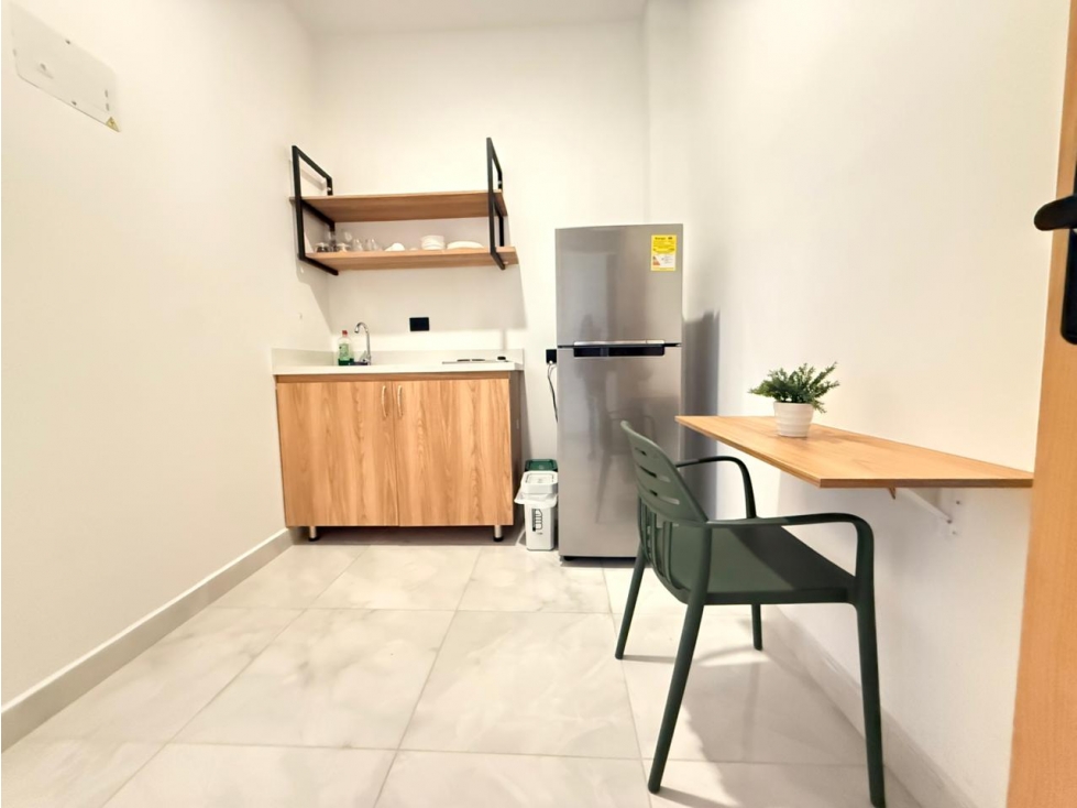Amoblado HERMOSO Aparta estudio tipo loft Laureles
