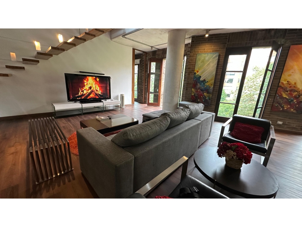 Amoblado ESPECTACULAR Apartamento cerca a Provenza