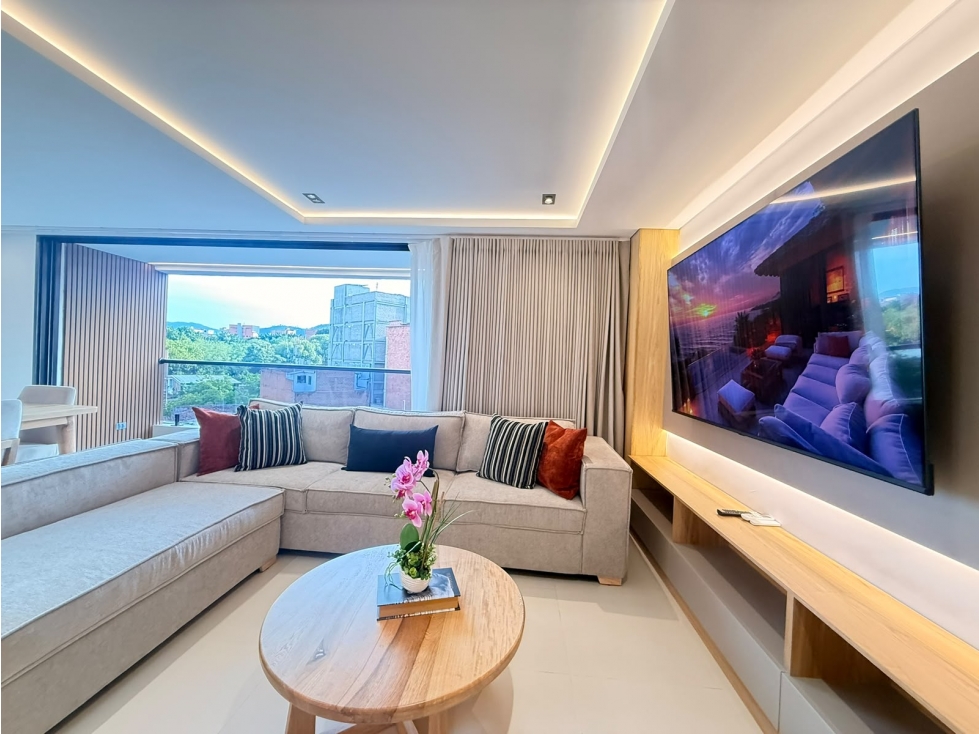 Amoblado HERMOSO Apartamento Nuevo Laureles — foto 4
