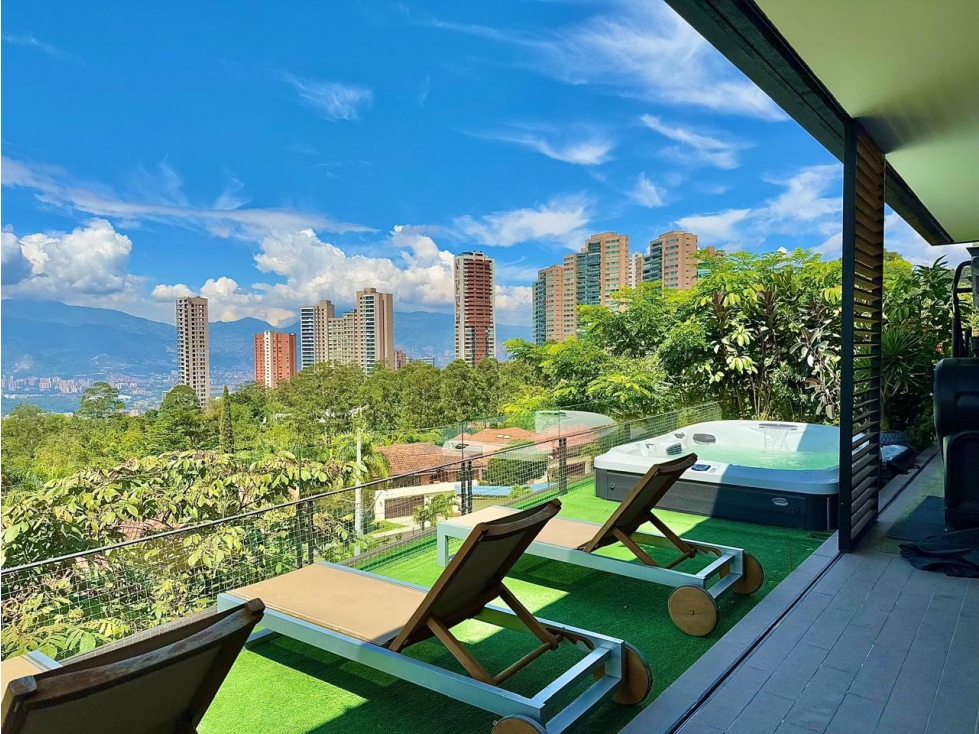 Amoblado EXCLUSIVO Apartamento en los Balsos — foto 3