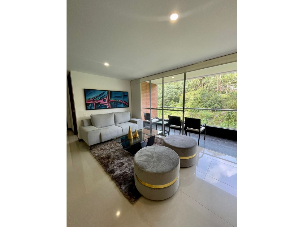 Amoblado Hermoso apartamento El Tesoro, La Calera - Medellín