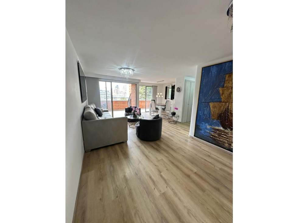 Amoblado HERMOSO Apartamento Vizcaya cerca al tesoro