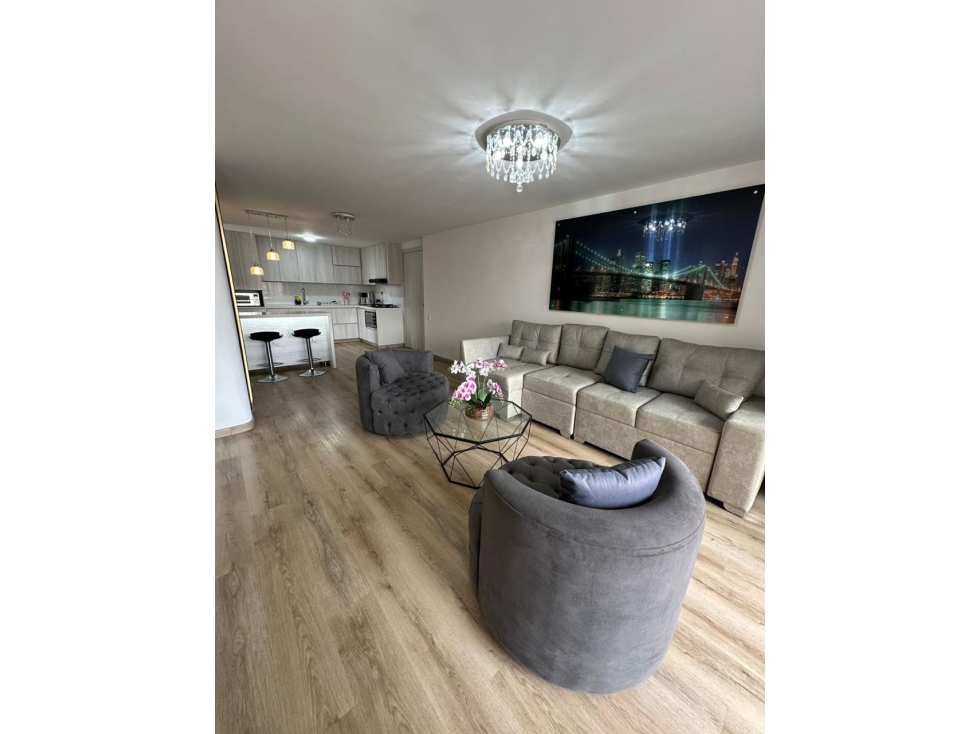 Amoblado HERMOSO Apartamento Vizcaya cerca al tesoro — foto 4