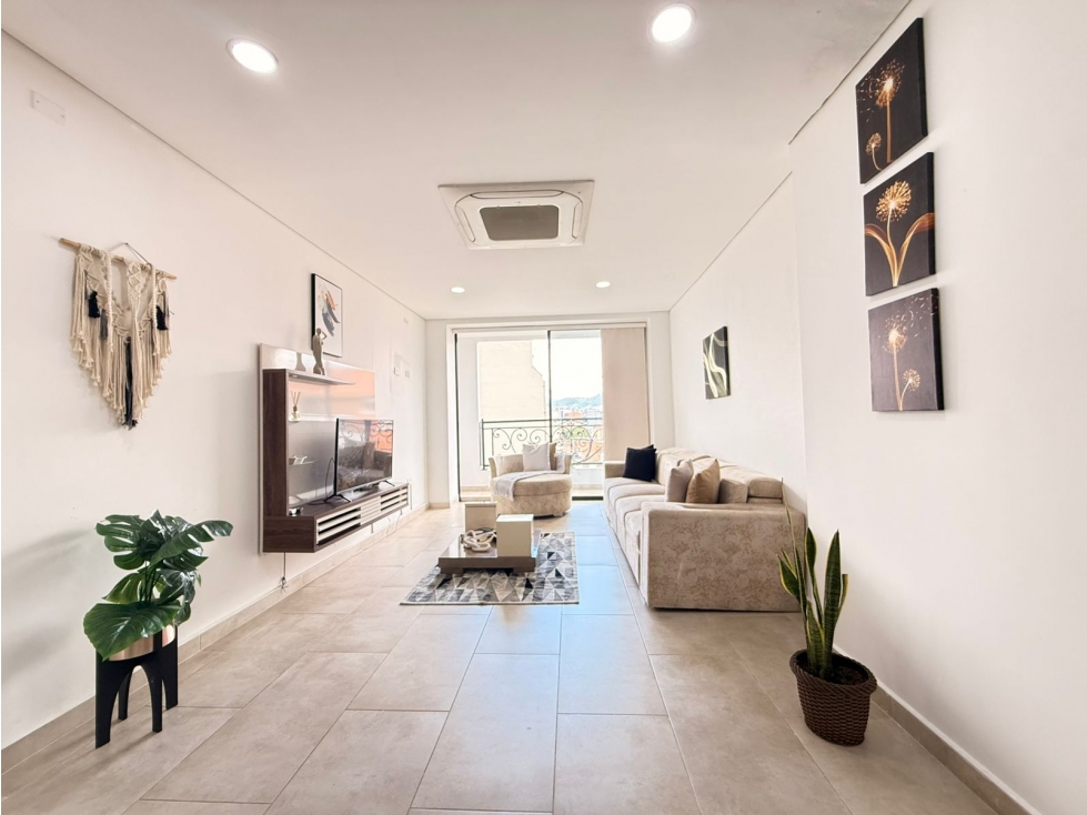 Amoblado Apartamento Laureles con Jacuzzi y Aire — foto 3