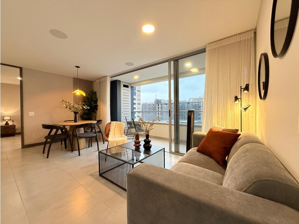 Amoblado HERMOSO Apartamento con vista Ciudad del Rio Medellín