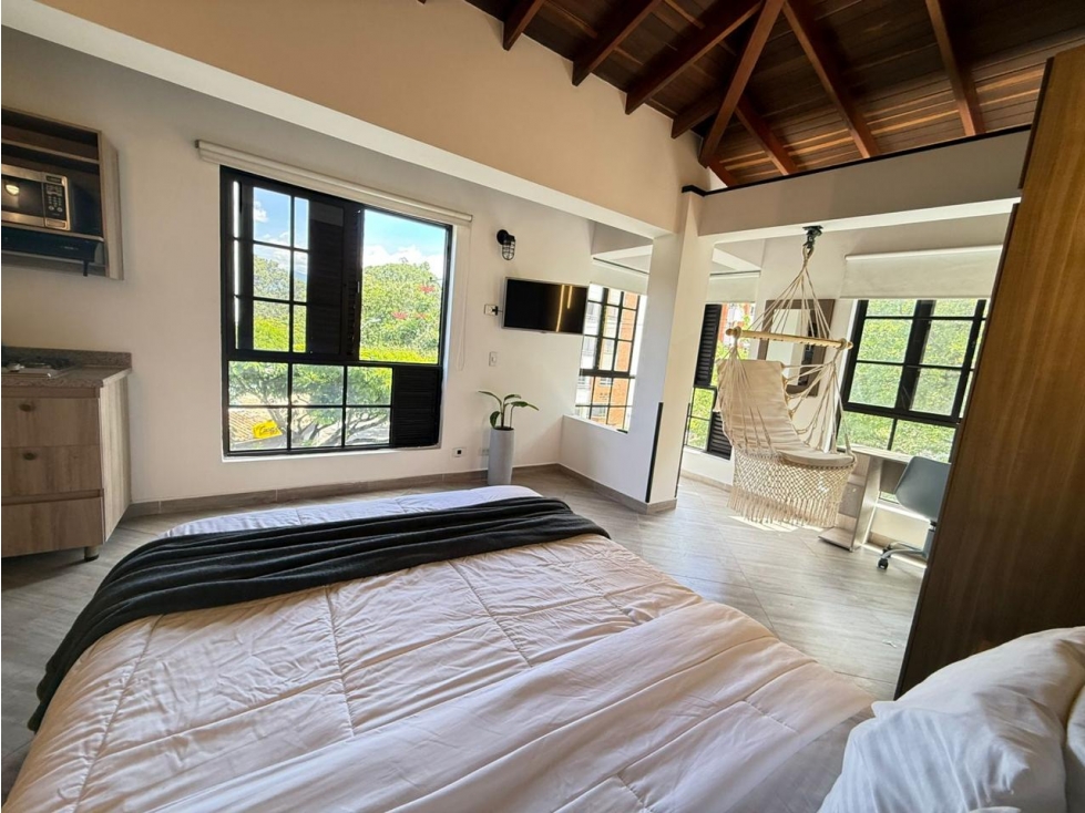 Amoblado HERMOSO Estudio tipo loft Laureles Estadio. — foto 6