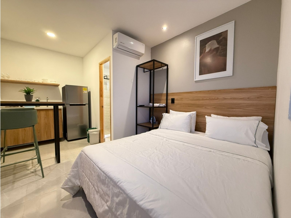 Amoblado HERMOSO Estudio tipo loft Laureles — foto 5