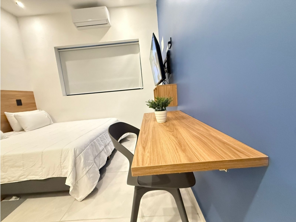 Amoblado HERMOSO estudio tipo loft Laureles — foto 4