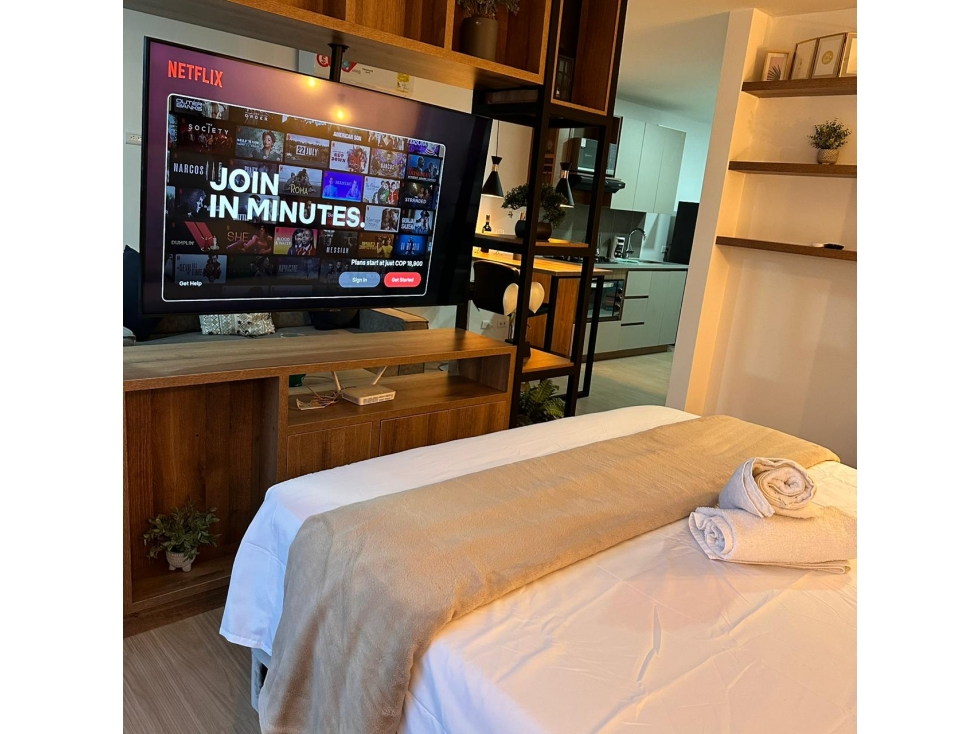 Amoblado HERMOSO Aparta estudio tipo loft Laureles — foto 6