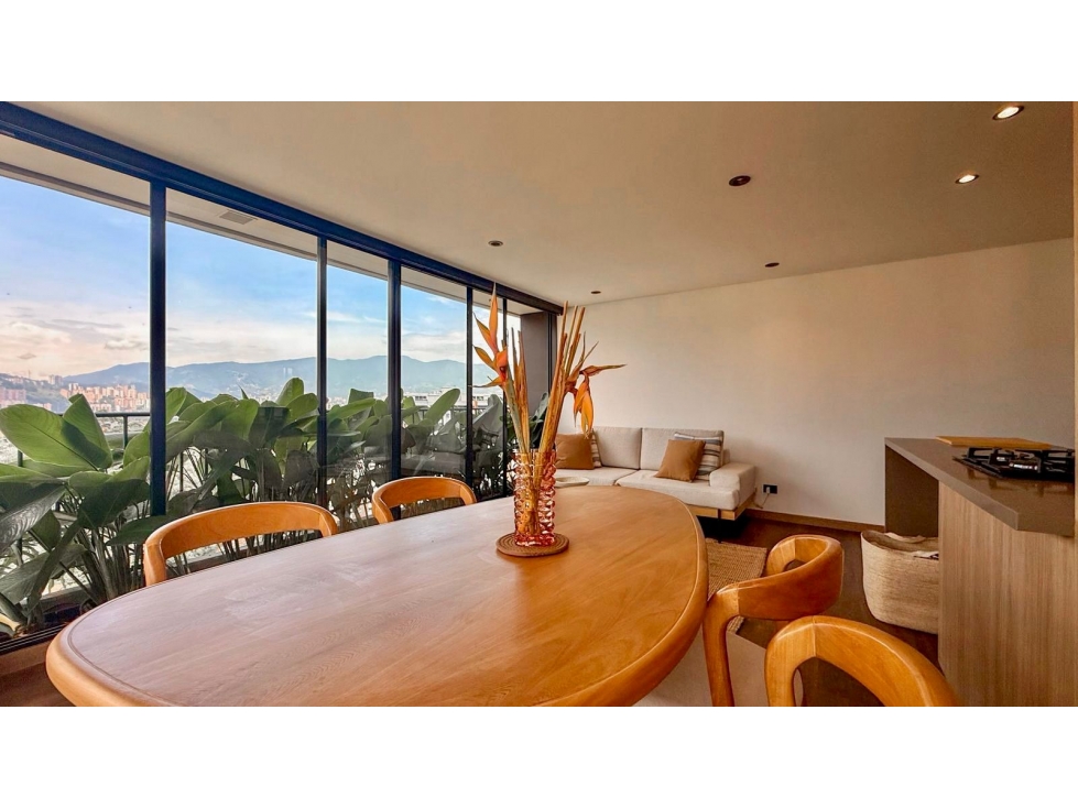 Amoblado Exclusivo Apartamento loma del Esmeraldal Envigado — foto 4